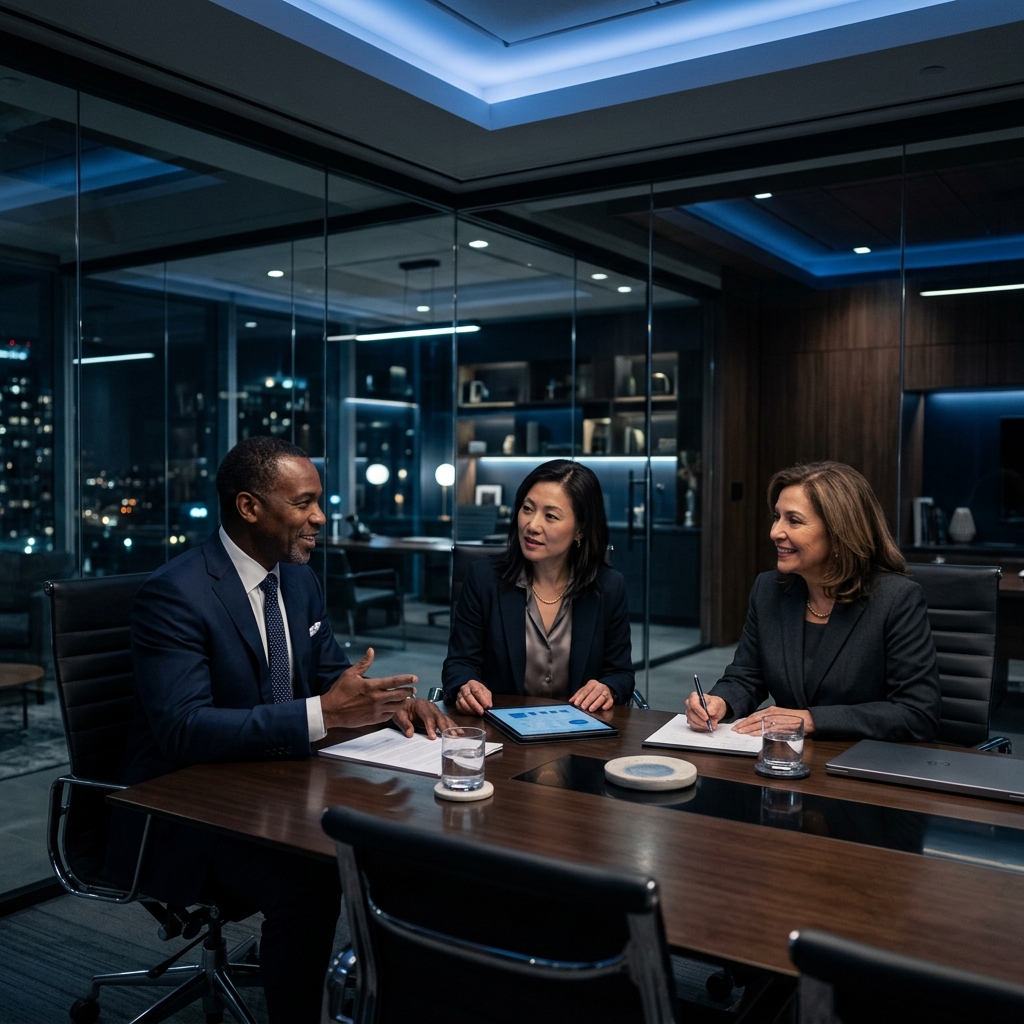 Diverse Executive Boardroom Strategy