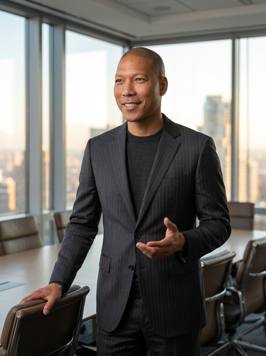 Eric Hall Steering Executive Strategy in Corporate Boardroom